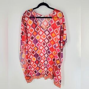 Trina Turk Swim Cover Up Size S New